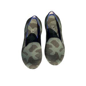 Rothy’s The Loafer Flats– Olive Camo, Size 6